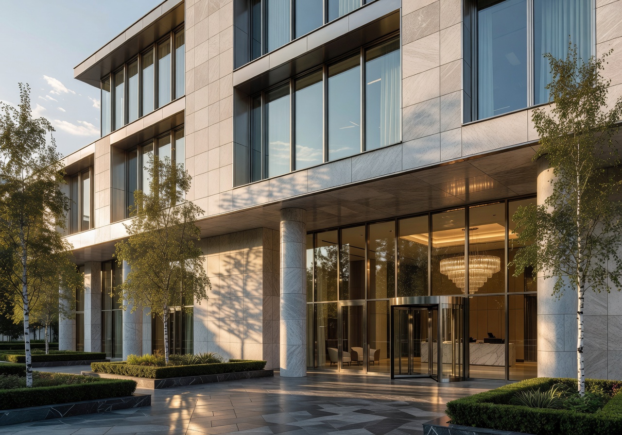 Grand Hyatt Berlin modern luxury hotel exterior